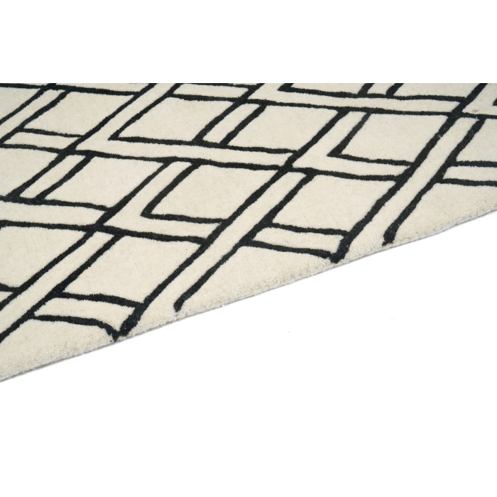 Paklājs BROOKLYN BLACK (Handmade Collection) Paklājs BROOKLYN BLACK (Handmade Collection)